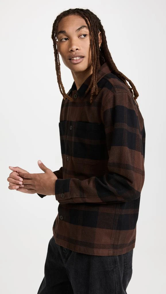 商品Madewell|Madewell Indoor Boxy Shirt Jacket Heavy Brushed Flannel,价格¥815,第4张图片详细描述