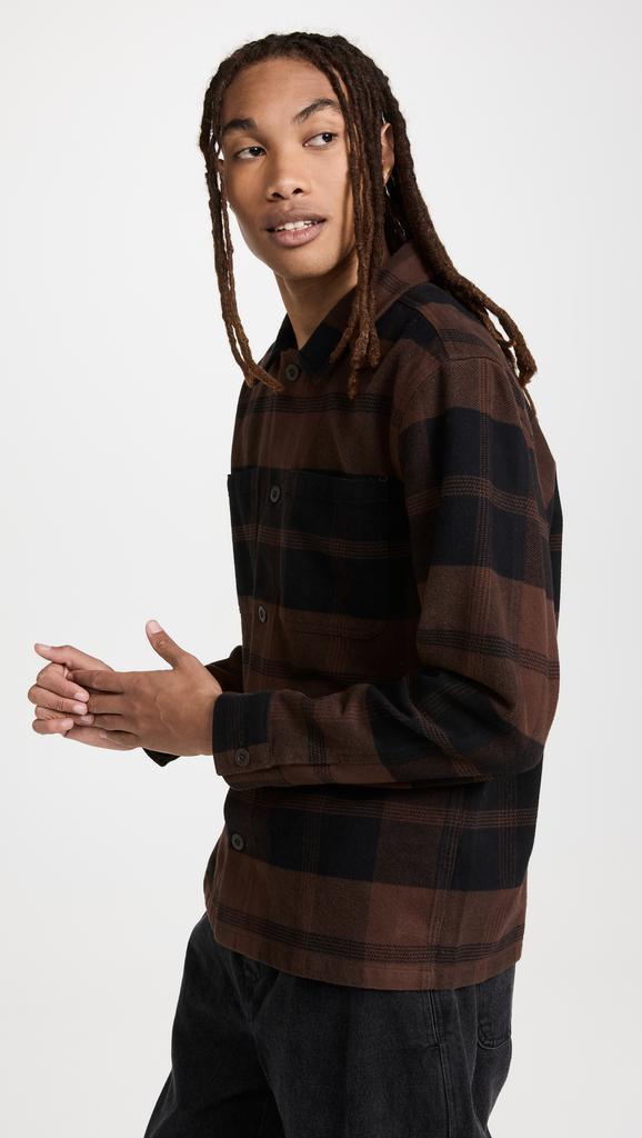 商品Madewell|Madewell Indoor Boxy Shirt Jacket Heavy Brushed Flannel,价格¥767,第6张图片详细描述