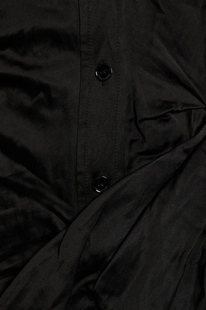商品Alexander Wang|Pleated crinkled-satin mini dress,价格¥2695,第4张图片详细描述