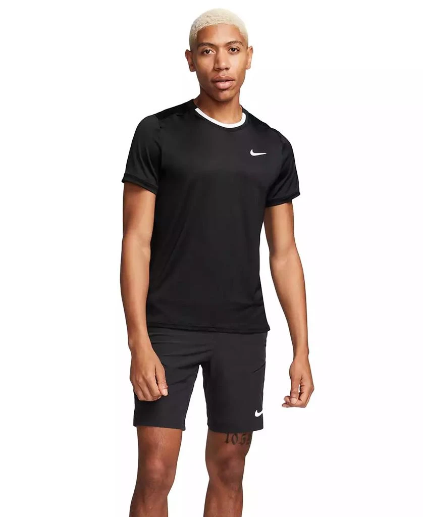 商品NIKE|男士Advantage Dri-FIT 标志网球T恤,价格¥494,第4张图片详细描述