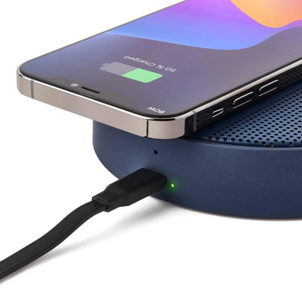 Lexon OSLO Energy + Bluetooth Speaker + Wireless Charger - Navy 商品