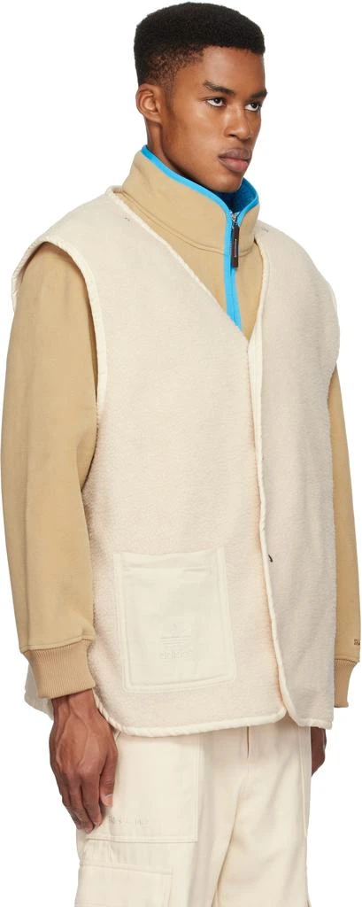 商品WALES BONNER|Off-White adidas Originals Edition Coach Coat & Vest Set,价格¥2709,第4张图片详细描述