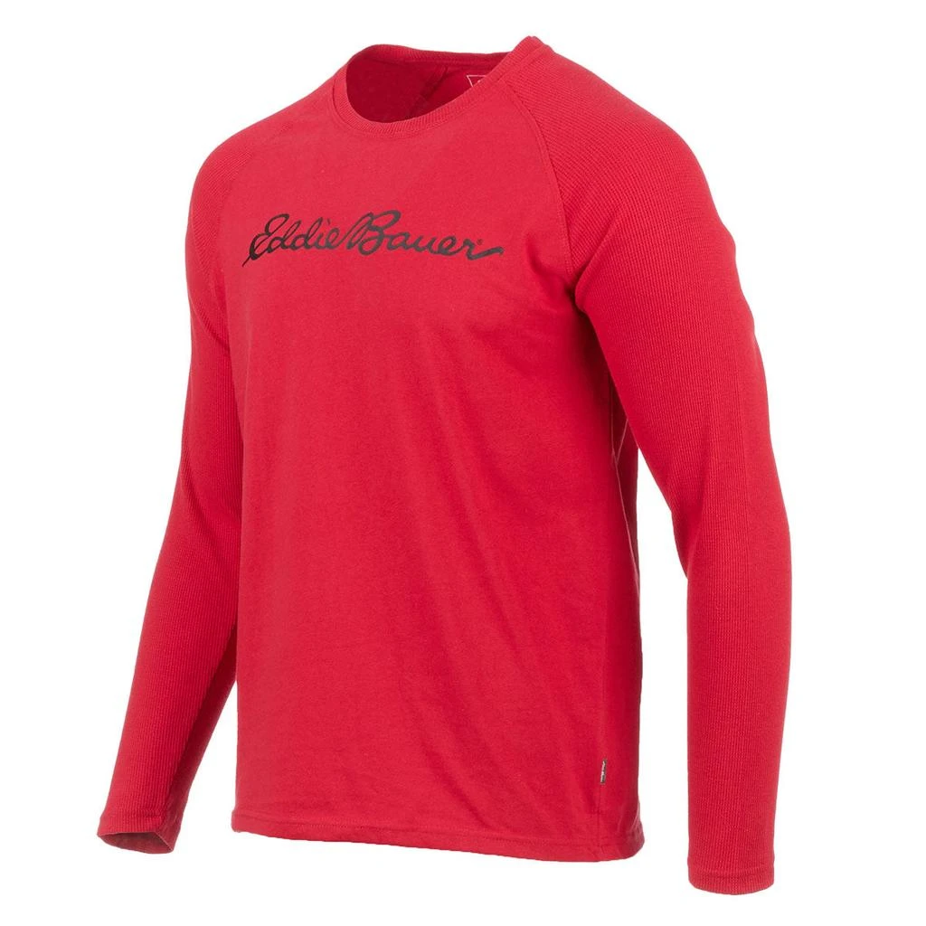 商品Eddie Bauer|Eddie Bauer Men's Mixed Fabric Logo Shirt,价格¥54,第5张图片详细描述