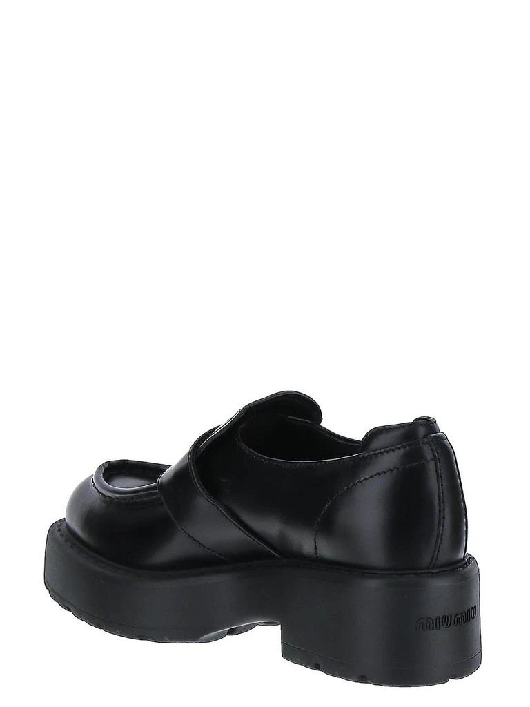 商品Miu Miu|Black Loafers,价格¥6049,第3张图片详细描述