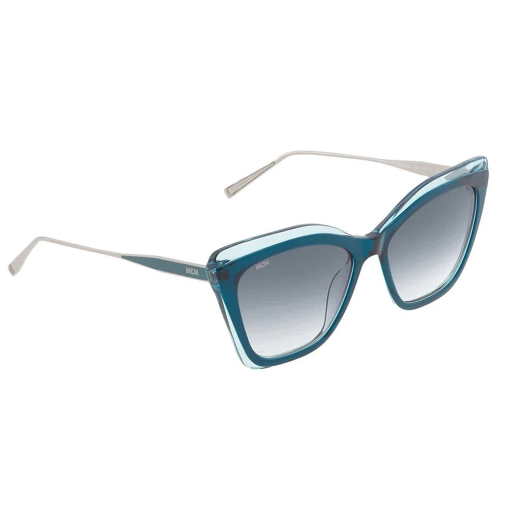 商品MCM|MCM Blue Gradient Cat Eye Ladies Sunglasses MCM698S 443 55,价格¥372,第1张图片