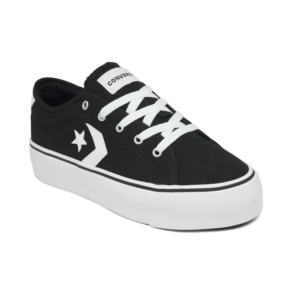 商品Converse|Women's Star Replay Platform Low Top Casual Sneakers from Finish Line,价格¥412,第1张图片