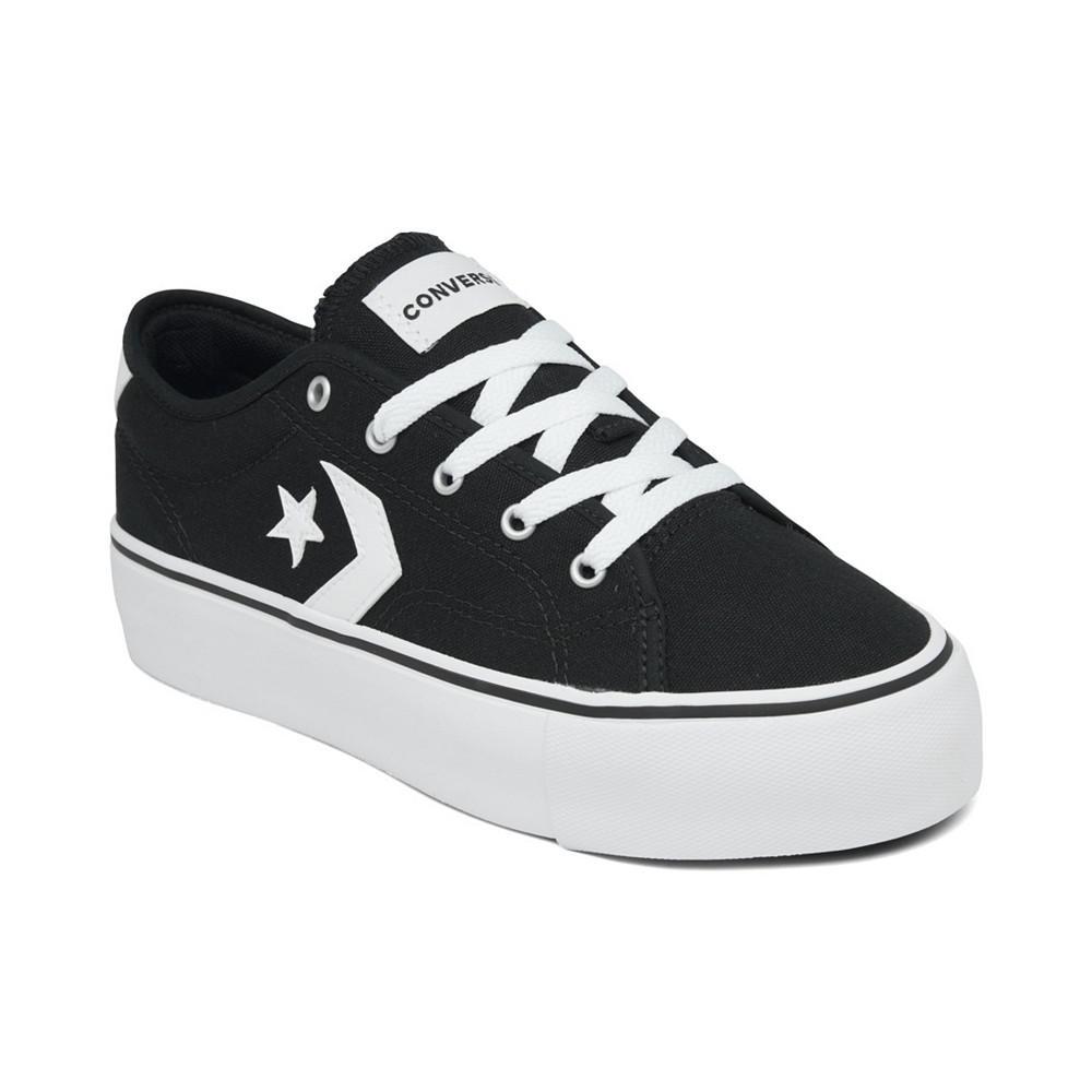 商品Converse|Women's Star Replay Platform Low Top Casual Sneakers from Finish Line,价格¥406,第1张图片