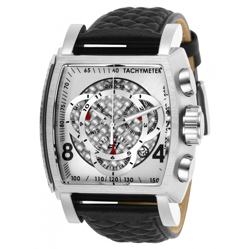 商品Invicta|Invicta Men's Watch - S1 Rally Swiss Quartz Chronograph Black Leather Strap | 27917,价格¥951,第1张图片
