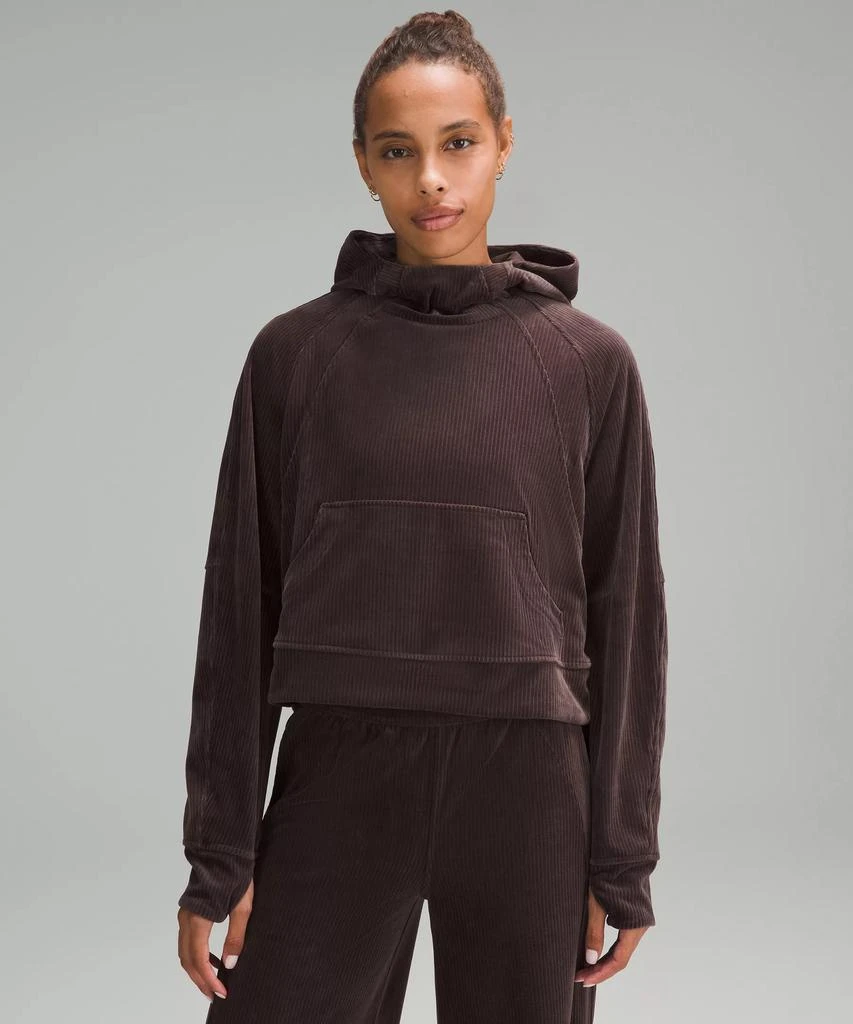 商品Lululemon|Scuba Oversized Hoodie *Velvet Cord,价格¥743,第1张图片