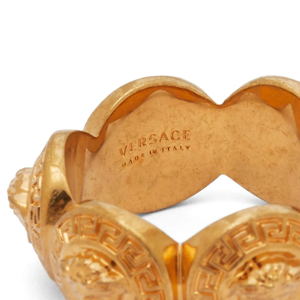 商品Versace|Versace Multi Medusa Head Ring,价格¥986,第3张图片详细描述