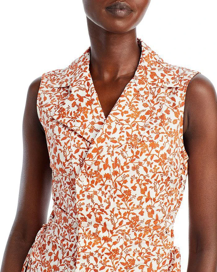 商品Derek Lam|Serena Cotton Sleeveless Shirtdress,价格¥997,第3张图片详细描述