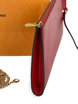 商品[二手商品] Louis Vuitton|Louis Vuitton Handbag Epi 24 Pochette Accessories Red Leather Crossbody Bag Preowned,价格¥8423,第2张图片详细描述