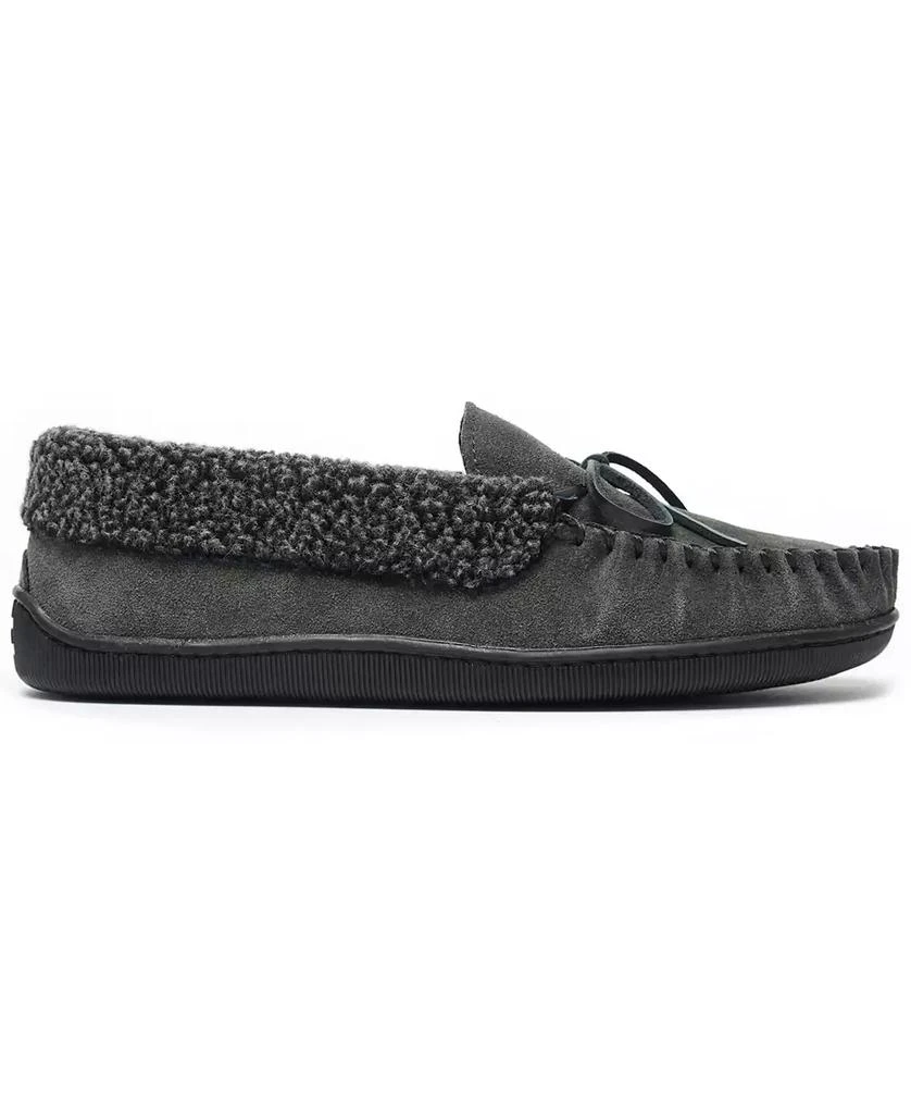 商品Minnetonka|Men's Allen Berber Lined Suede Slippers,价格¥448,第2张图片详细描述