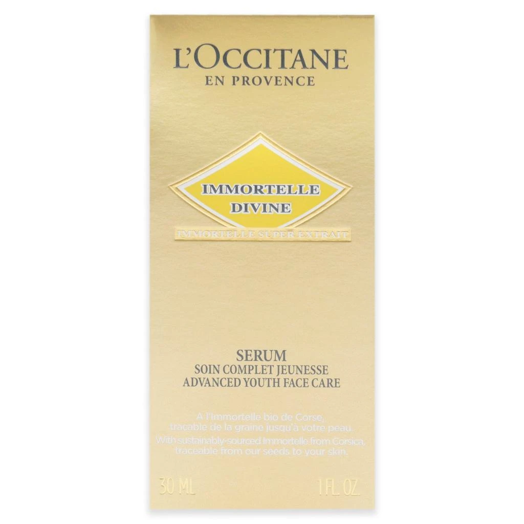 商品L'Occitane|Immortelle Divine Serum - Advanced Youth Face Care by  for Unisex - 1 oz Serum,价格¥661,第5张图片详细描述