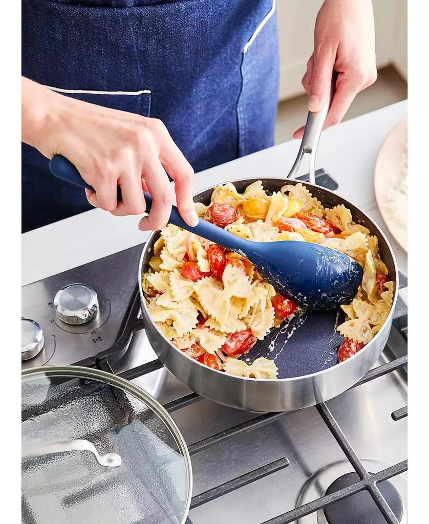 商品Blue Diamond|Stainless Steel Clad Pro 10 Piece Cookware Set,价格¥2452,第5张图片详细描述