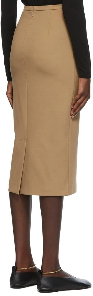 商品Max Mara|Tan Sabato Skirt,价格¥2409,第3张图片详细描述