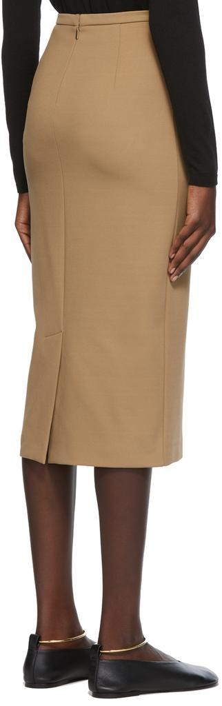 商品Max Mara|Tan Sabato Skirt,价格¥3641,第5张图片详细描述