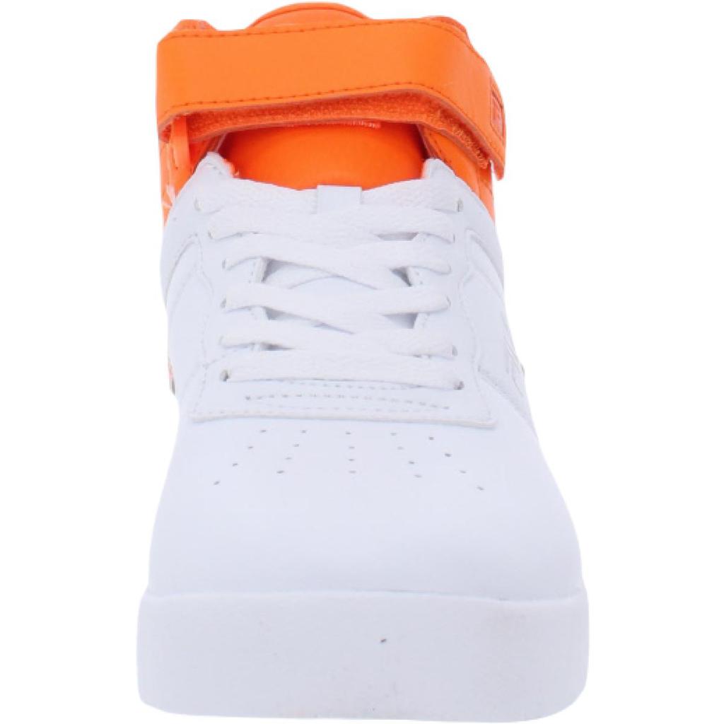 Fila Boys Vulc 13 Harlay Faux Leather High-Top Fashion Sneakers商品第8张图片规格展示