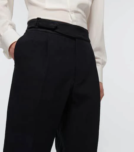 商品Giorgio Armani|修身亚麻裤装,价格¥7791,第5张图片详细描述