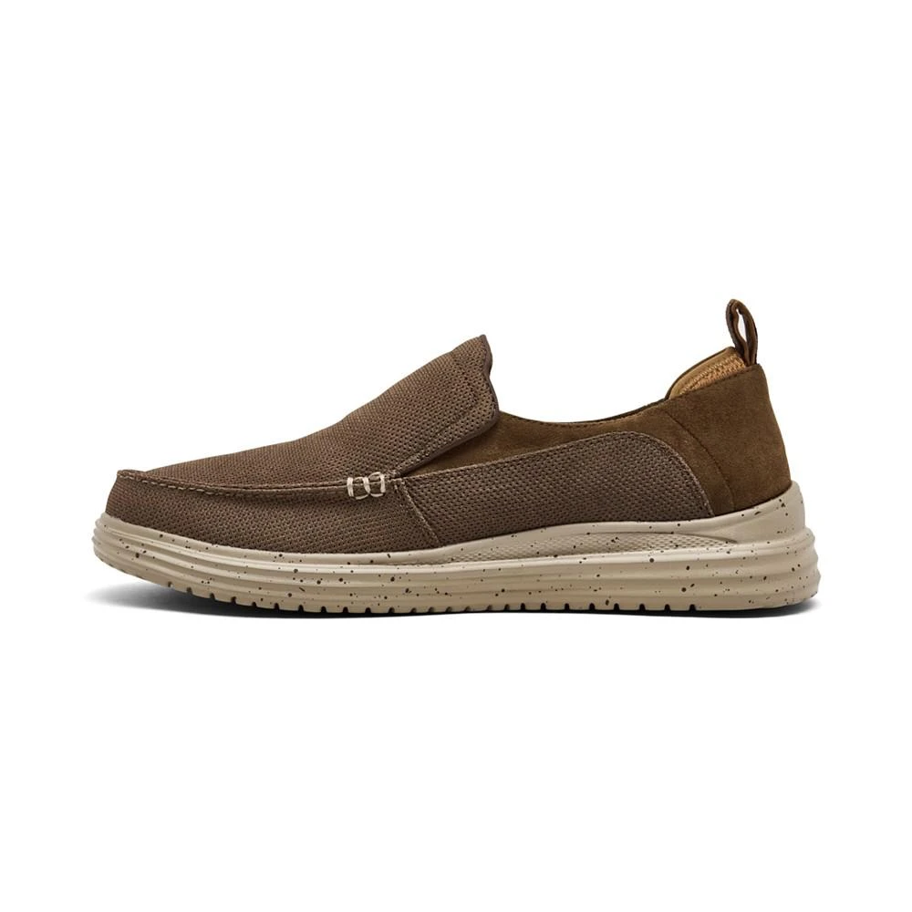 商品SKECHERS|Men's Proven - Renco Slip-On Casual Sneakers from Finish Line,价格¥335,第3张图片详细描述