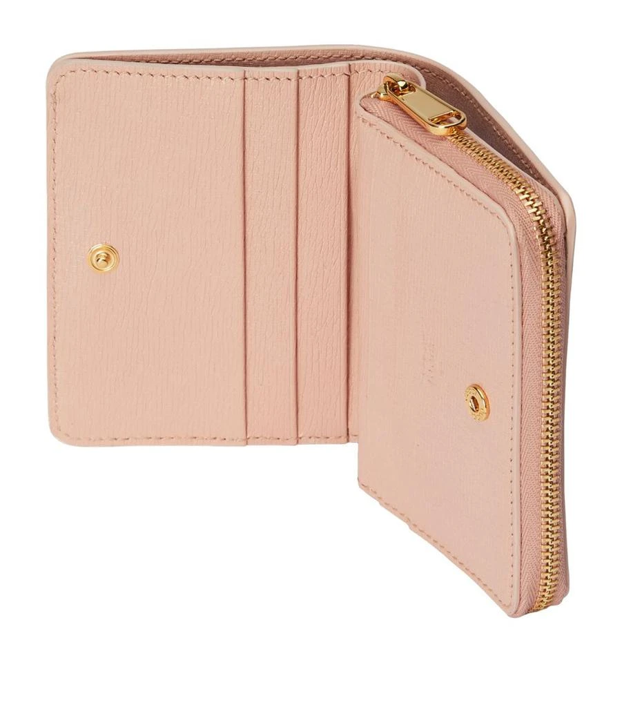 Leather Zip-Up Wallet 商品