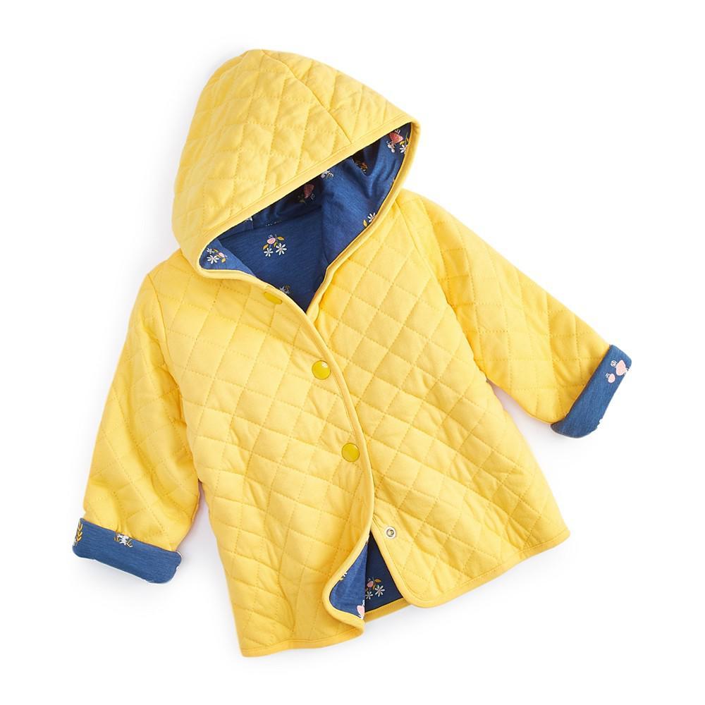 商品First Impressions|Bay Girls Reversible Quilted Jacket, Created for Macy's,价格¥155,第1张图片