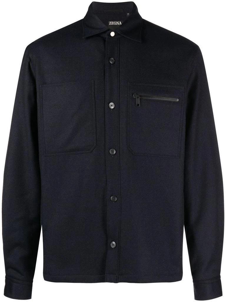 商品Zegna|Zegna Shirt Jacket,价格¥3148,第1张图片