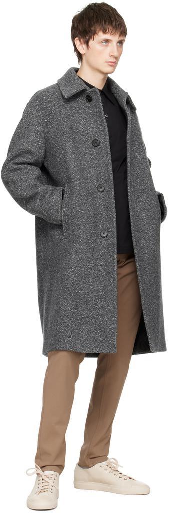 商品Theory|Black Ronan Long Sleeve Polo,价格¥750,第6张图片详细描述