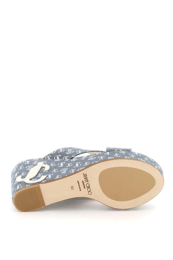 商品Jimmy Choo|'DOVINA' WEDGE MULES,价格¥1544,第5张图片详细描述