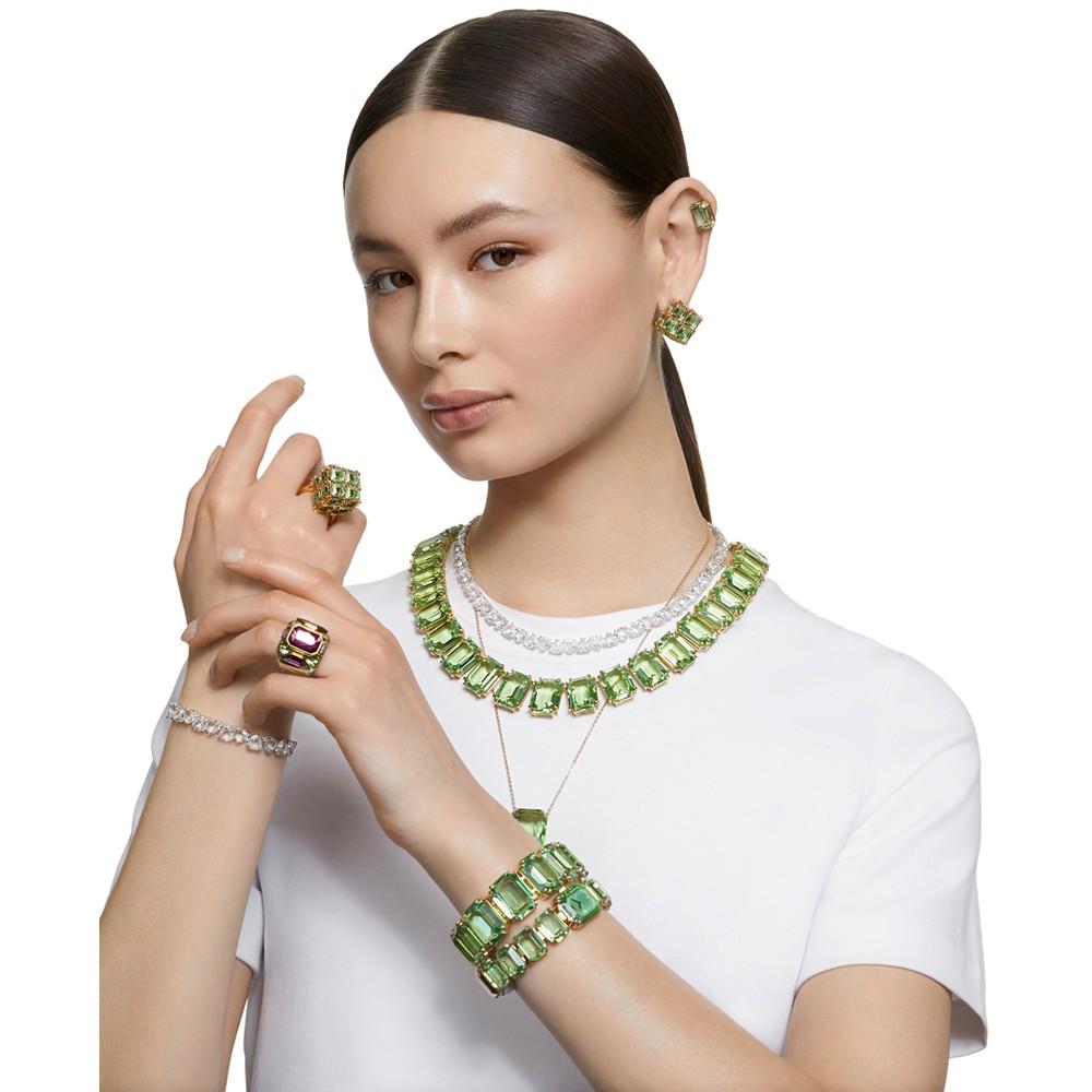 Silver-Tone Millenia Crystal Bracelet商品第6张图片规格展示
