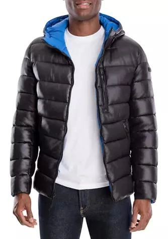 商品Michael Kors|Kors Shiny Puffer Nylon Jacket,价格¥600,第1张图片