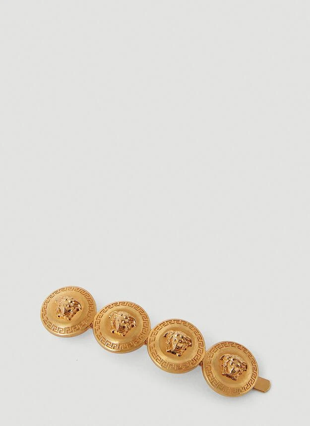 商品Versace|Medusa Tribute Hair Clip in Gold,价格¥2412,第1张图片
