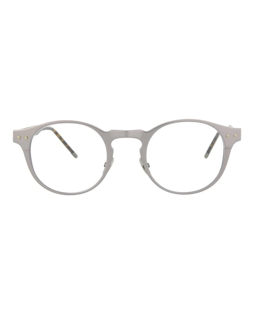 商品Bottega Veneta|Round-Frame Alluminium Optical Frames,价格¥1012,第1张图片