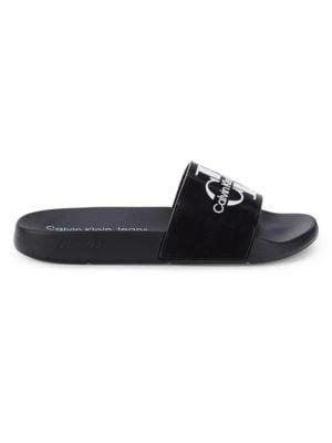 商品Calvin Klein|Avett Logo Slides,价格¥109,第1张图片