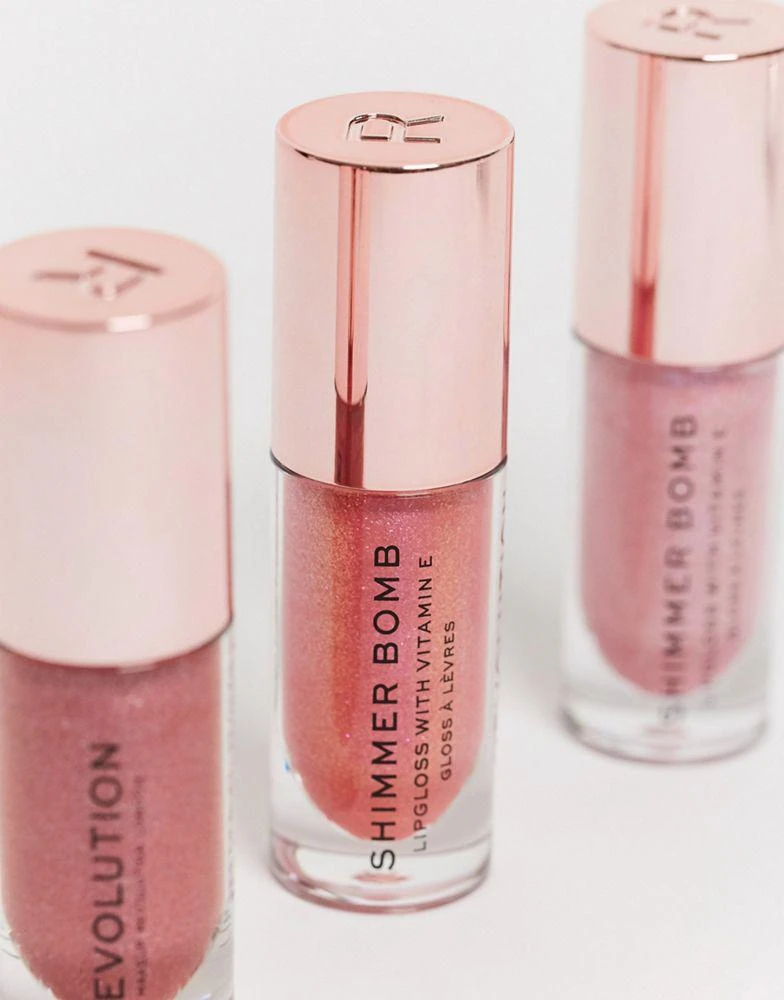 商品Revolution|Revolution Shimmer Bomb Lip Gloss - Daydream,价格¥61,第4张图片详细描述