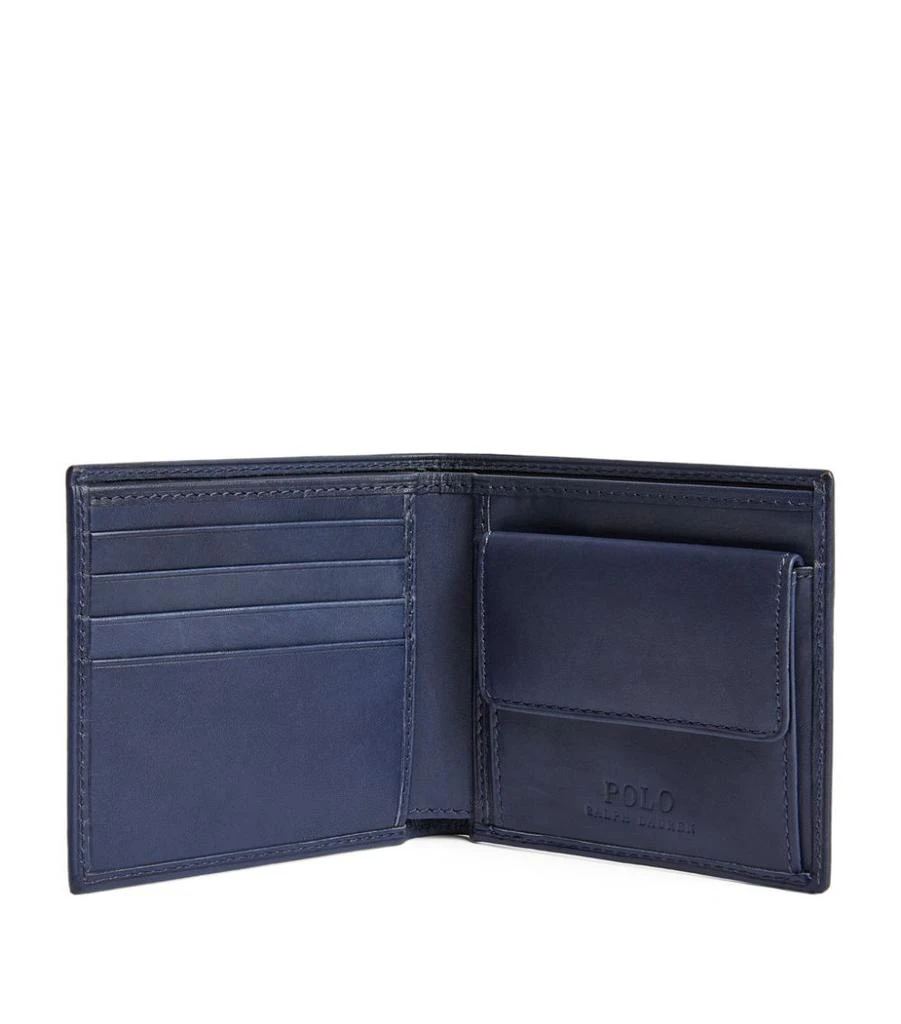 商品Ralph Lauren|Leather Polo Bear Wallet,价格¥1413,第3张图片详细描述