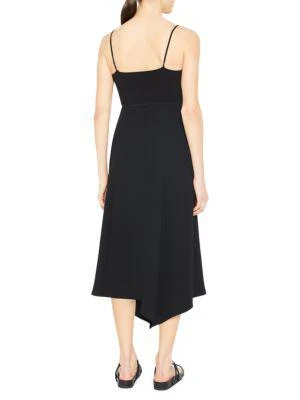 商品Theory|Flared Crepe Slip Midi Dress,价格¥1549,第2张图片详细描述