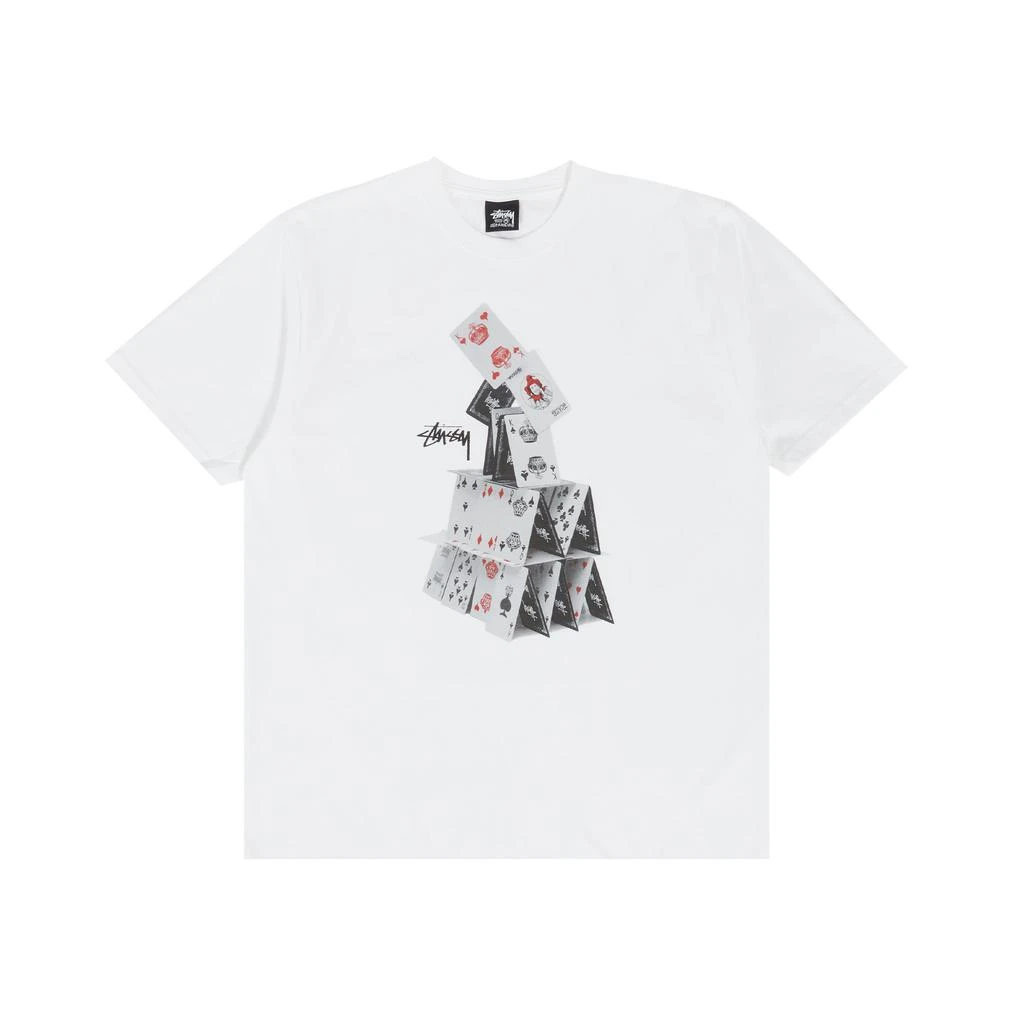 商品STUSSY|House of Cards Short Sleeve T-Shirt - men's,价格¥263,第1张图片