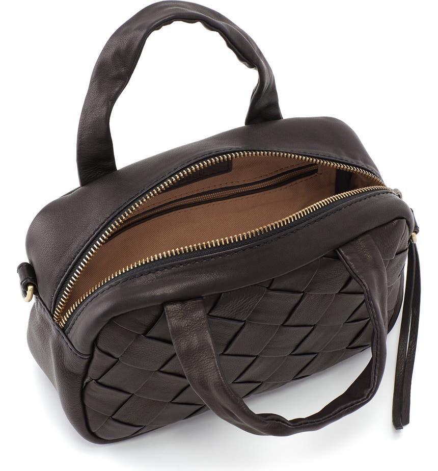 商品Hobo|Maze Woven Leather Satchel,价格¥810,第4张图片详细描述