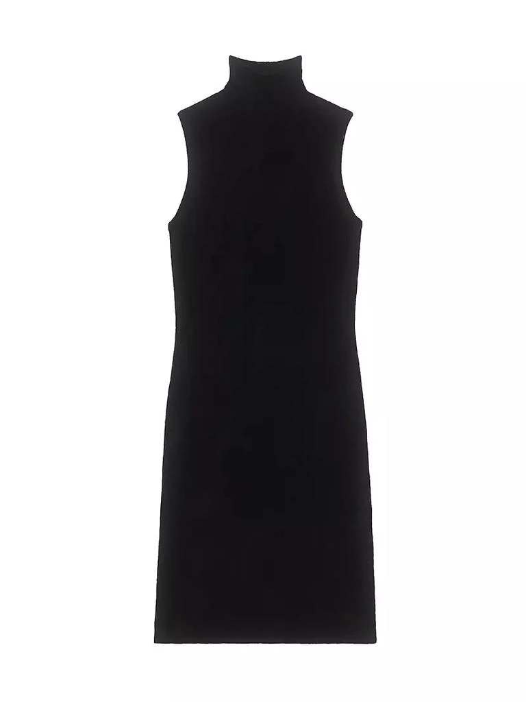 商品Theory|Micro Velvet Turtleneck Sheath Dress,价格¥1424,第1张图片