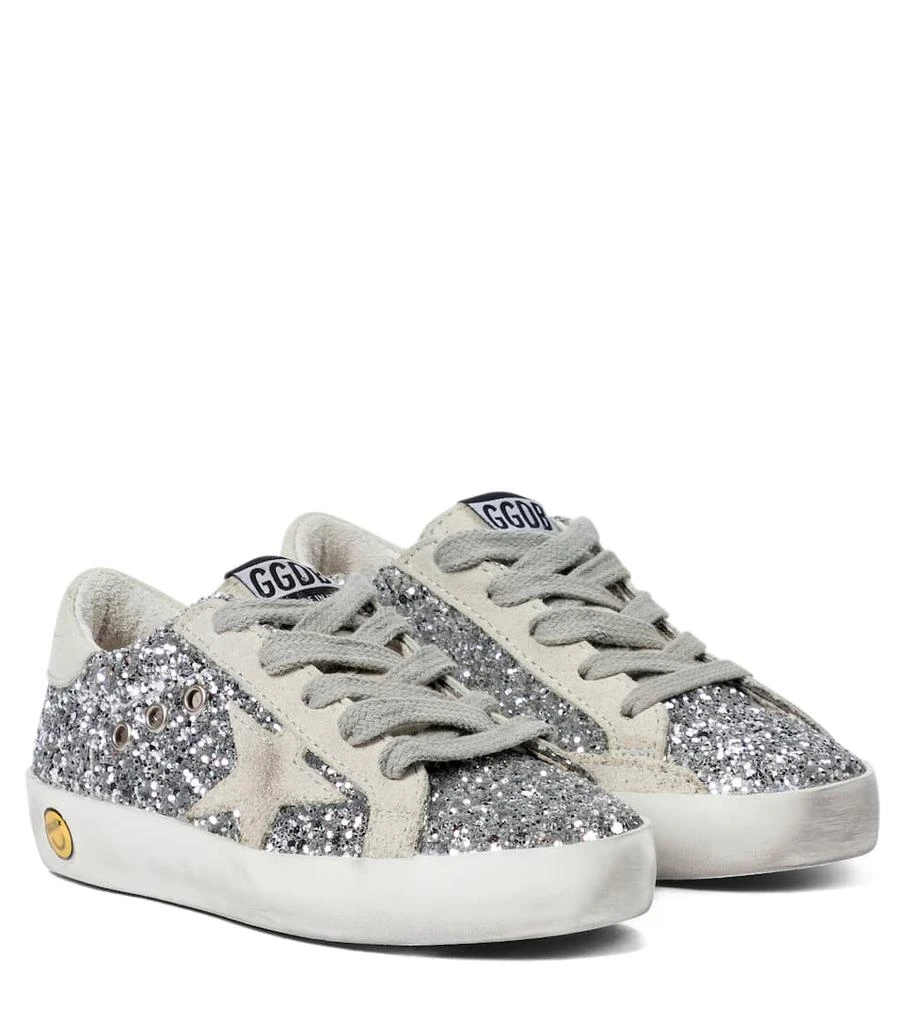 商品Golden Goose|Super-Star embellished leather sneakers,价格¥2806,第1张图片