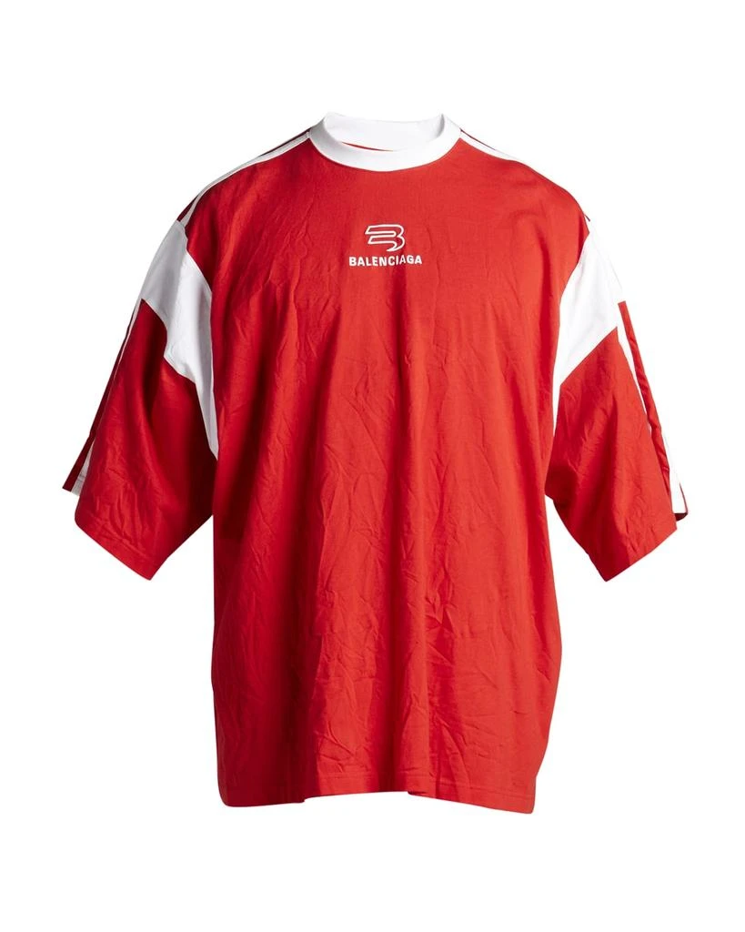 商品Balenciaga|Men's Sporty Boxy T-Shirt,价格¥3233,第2张图片详细描述