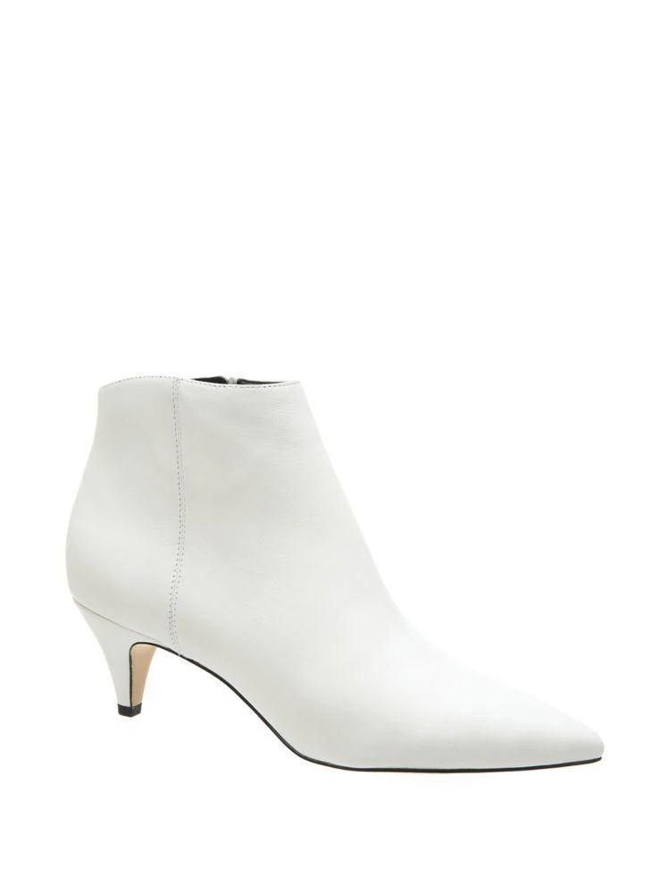 商品Sam Edelman|Kinzey Leather Kitten Heel Booties,价格¥635,第1张图片