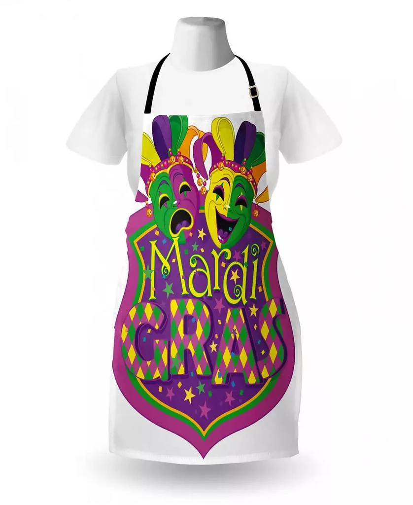 商品Ambesonne|Mardi Gras Apron,价格¥215,第2张图片详细描述