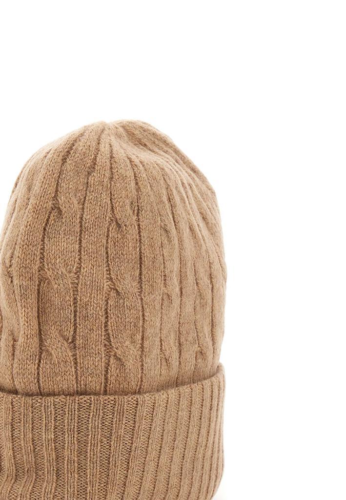 商品Ralph Lauren|POLO RALPH LAUREN "Cable Cuff" wool and cashmere hat,价格¥677,第4张图片详细描述