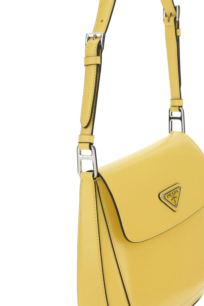 商品Prada|Yellow leather Cleo shoulder bag,价格¥16778,第3张图片详细描述