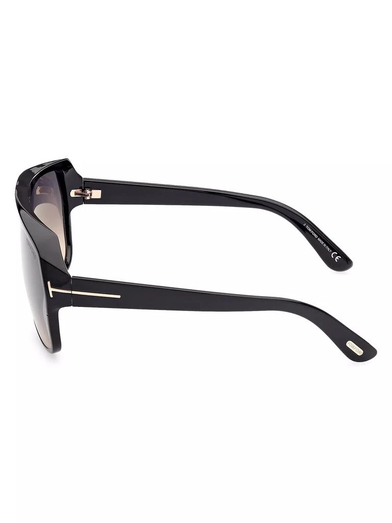 商品Tom Ford|Hawkings-02 62MM Navigator Sunglasses,价格¥3994,第4张图片详细描述