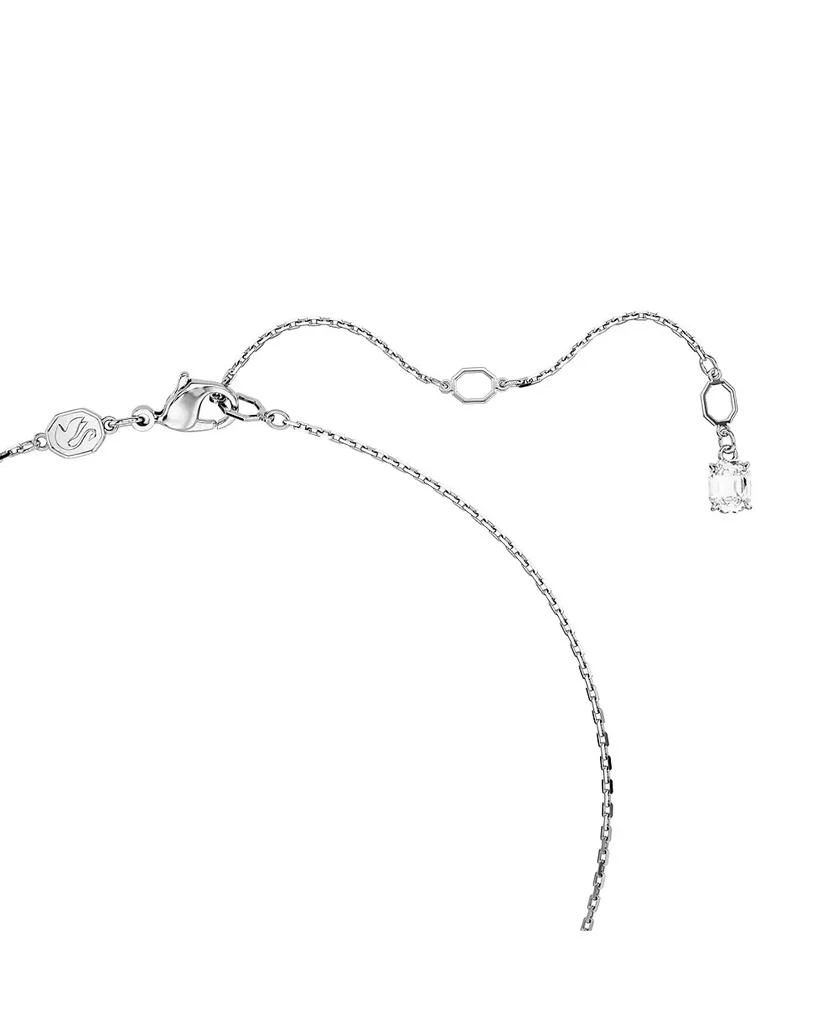 商品Swarovski|Cat Pink Rhodium Plated Alice In Wonderland Pendant Necklace,价格¥930,第4张图片详细描述