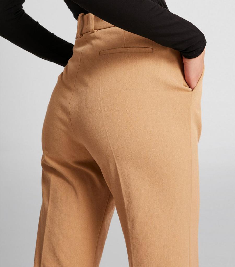 Melange Gabardine Stretch Tafira Trousers商品第6张图片规格展示