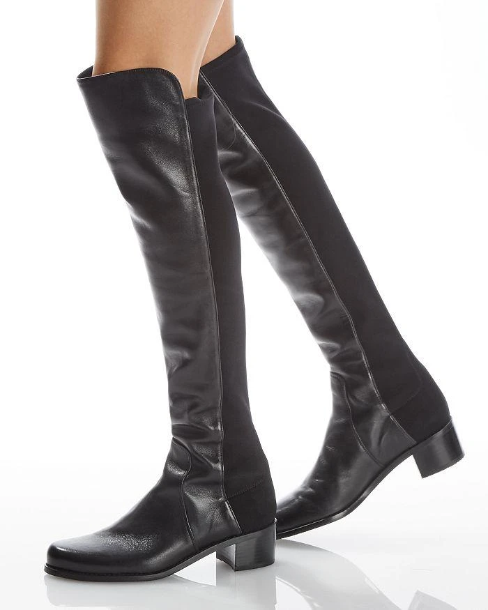 商品Stuart Weitzman|Reserve 中跟过膝靴,价格¥3538,第2张图片详细描述